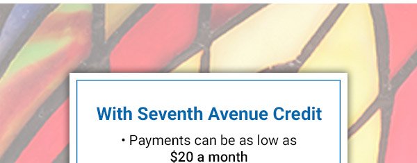 With Seventh Avenue Credit