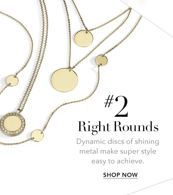 Shop Round Disc Jewelry