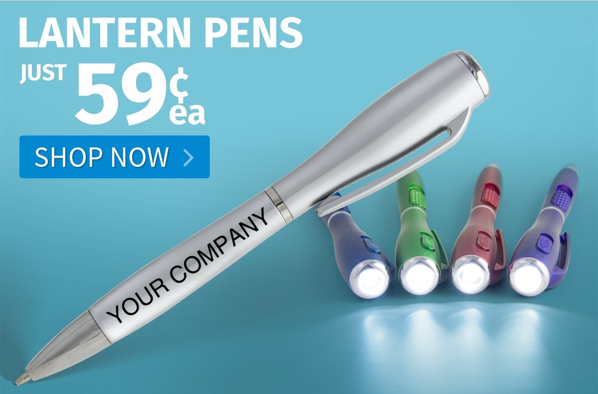 Lantern Pens for only 59¢ each!