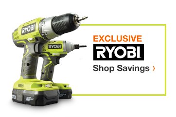 Exclusive | Ryobi | Shop Savings