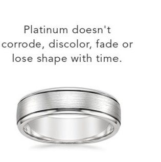 Shop Men's Platinum Rings