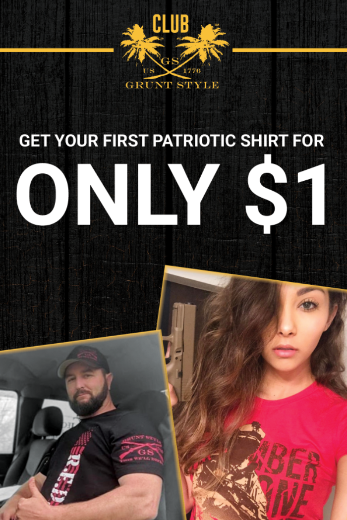 Get Your First Patriotic Shirt For Only $1