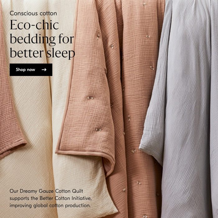 Eco-chic bedding for better sleep
