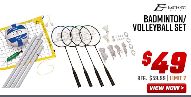 EastPoint Sports Badminton/Volleyball Set