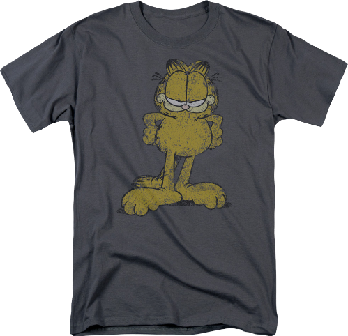 Distressed Garfield T-shirt