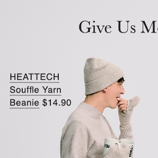 PDP12 - HEATTECH SOUFFLE YARN BEANIE