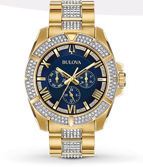 Bulova Crystals Collection Men's Watch