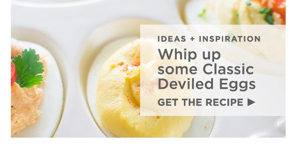 Whip up some Classic Deviled Eggs with this recipe.