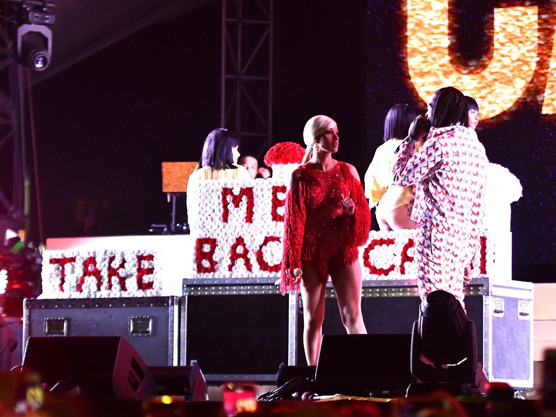 offset cardi b rolling loud festival