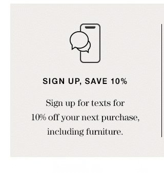 Sign up, Save 10%