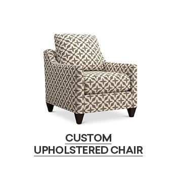 Custom upholstered chair. Shop now.