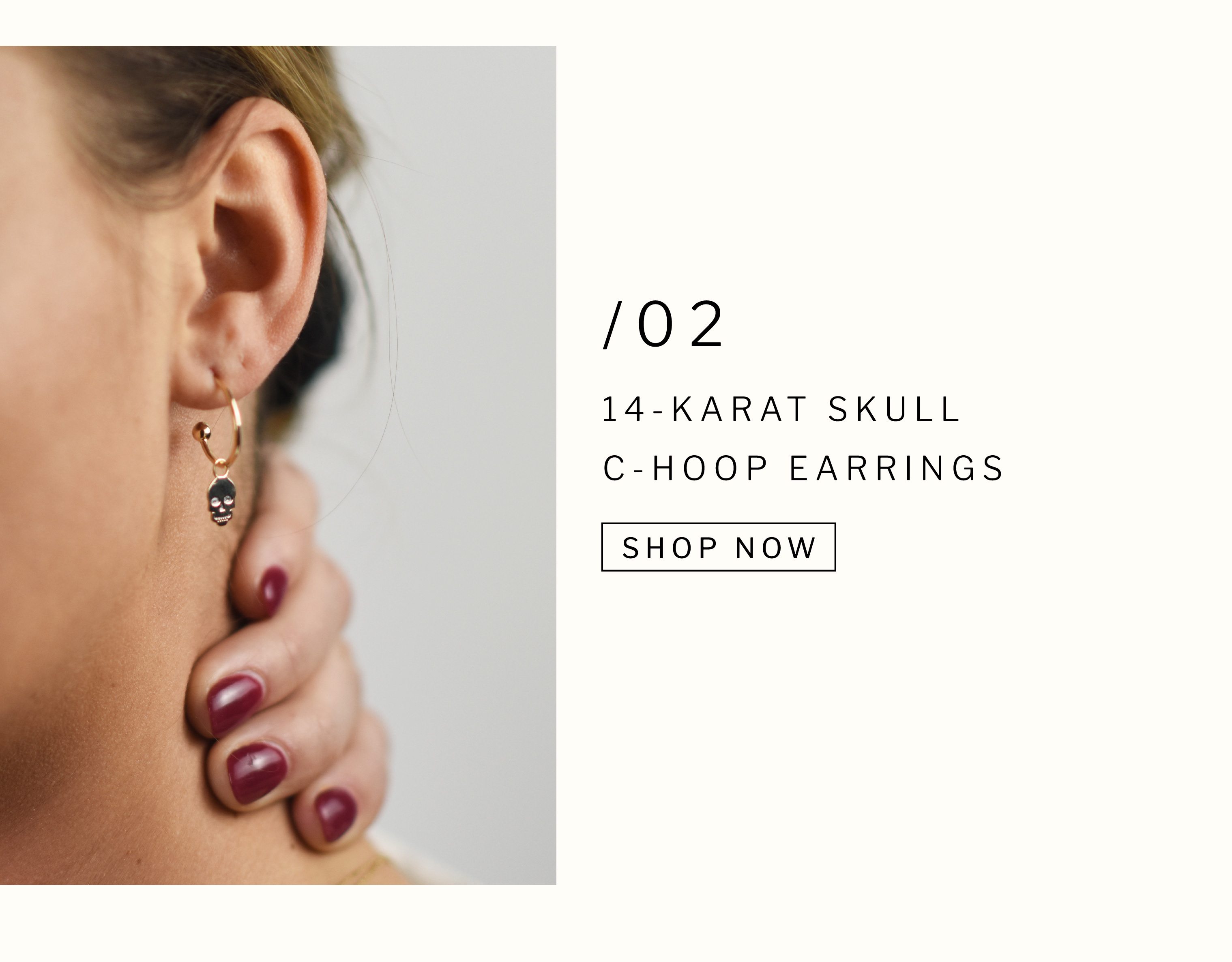 Shop The C-Hoop Earrings