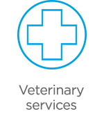 Veterinary services.