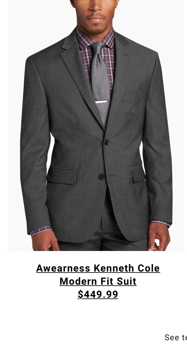 Awearness Kenneth Cole Modern Fit Suit 449.99