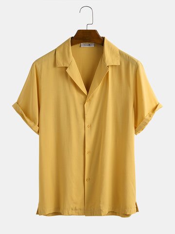 Light Breathable Solid Color Shirt