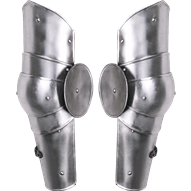 Steel Gustav Full Arm Guards