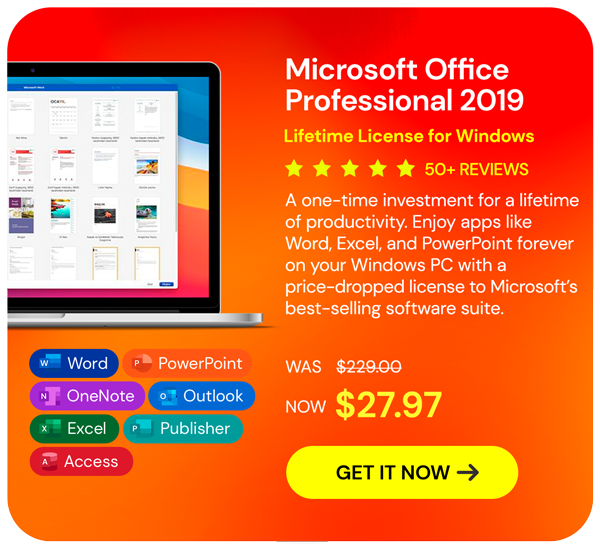 Microsoft Office Professional Plus 2019 for Windows