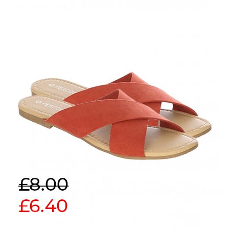 Red Cross Sandals
