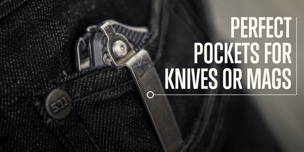 Perfect Pockets for Knives or Mags