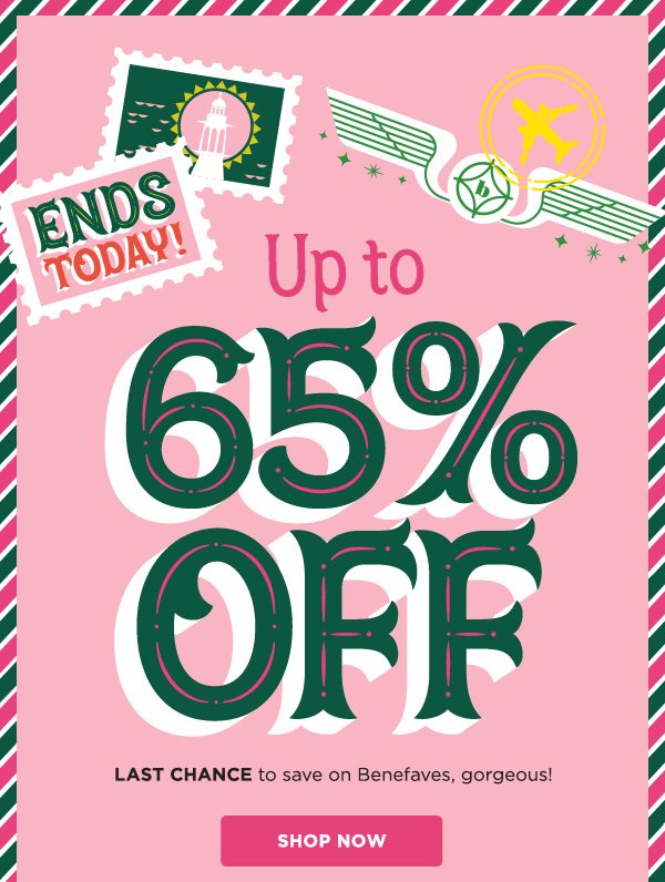 Up to 65% off