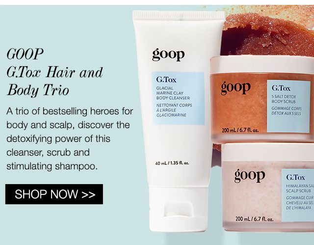 G.Tox Hair and Body Trio