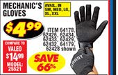  Mechanic's Gloves Large 