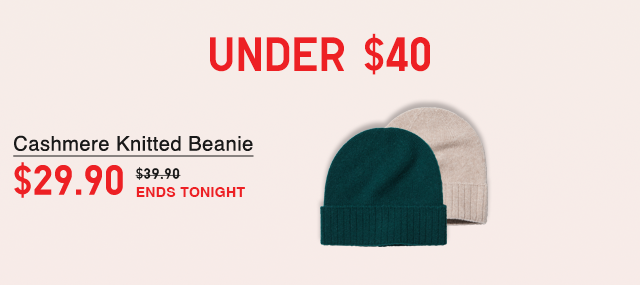 PDP5 - CASHMERE KNITTED BEANIE