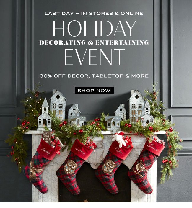 Last Day 30 Off Holiday Decor Tabletop In Stores Online