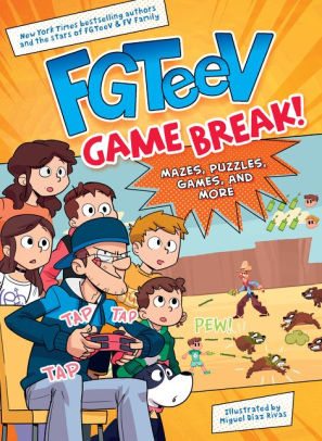 BOOK | FGTeeV: Game Break! by FGTeeV, Miguel Díaz Rivas (Illustrator)