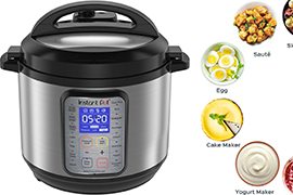 Instant Pot DUO Plus 6Qt Programmable 9-in-1 Multi-use Pressure Cooker