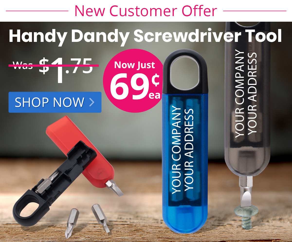 Handy Dandy Screwdriver Tool for only 69¢ each!