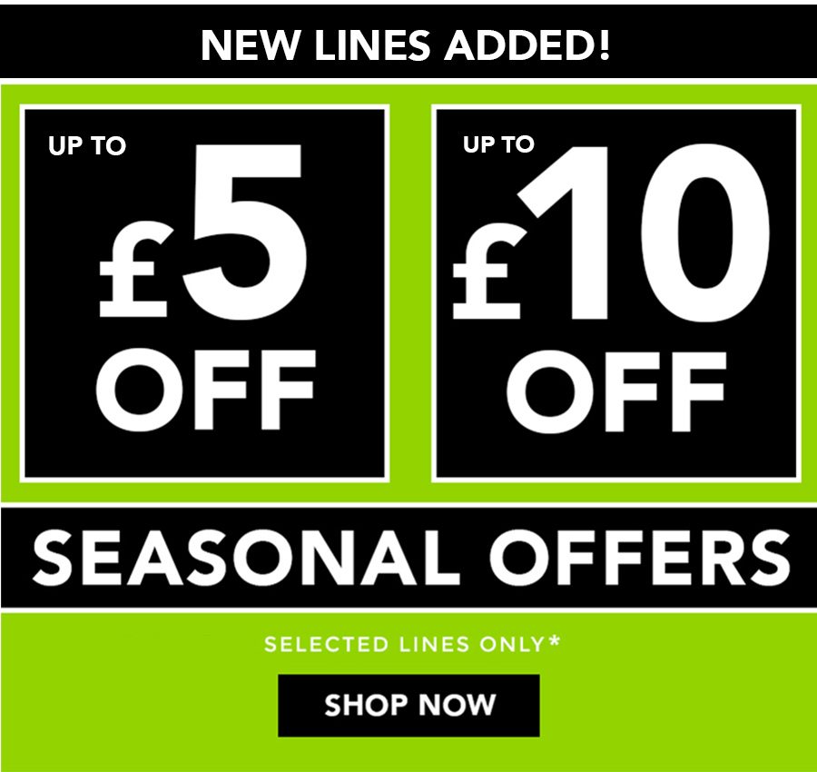 Shop Seasonal Offers Now