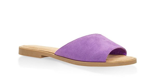Wide Band Slide Sandals