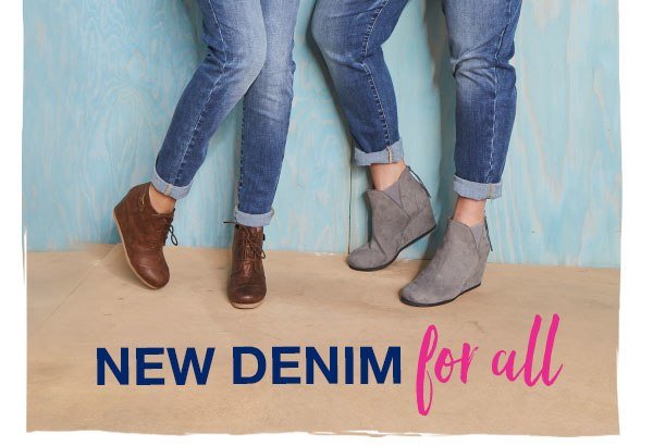 New denim for all