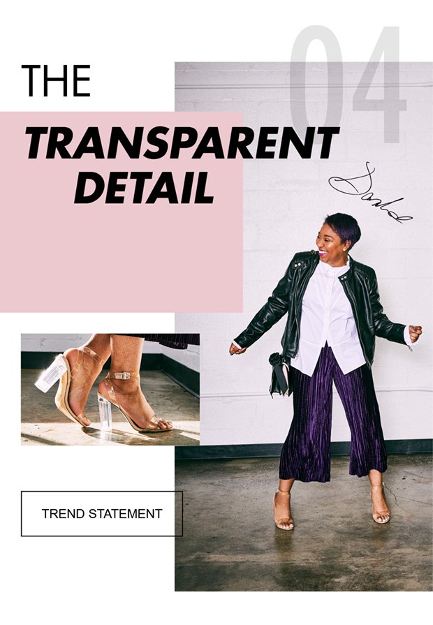 04 THE TRANSPARENT DETAIL | TREND STATEMENT