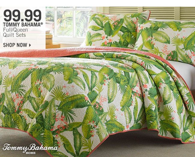 Shop 99.99 Tommy Bahama Full/Queen Quilt Sets