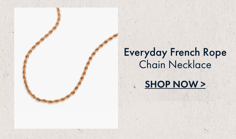 35% Off Everyday French Rope Necklace | Shop Now