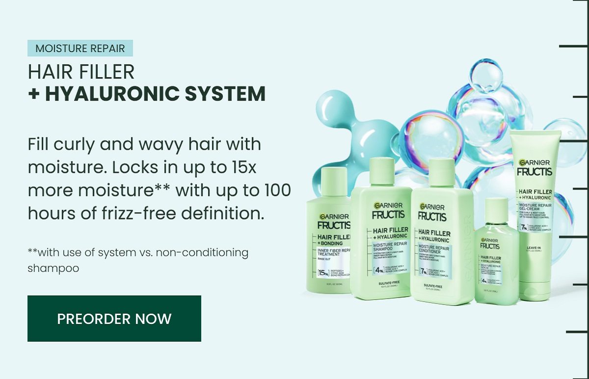 Hair Filler + Hyaluronic System