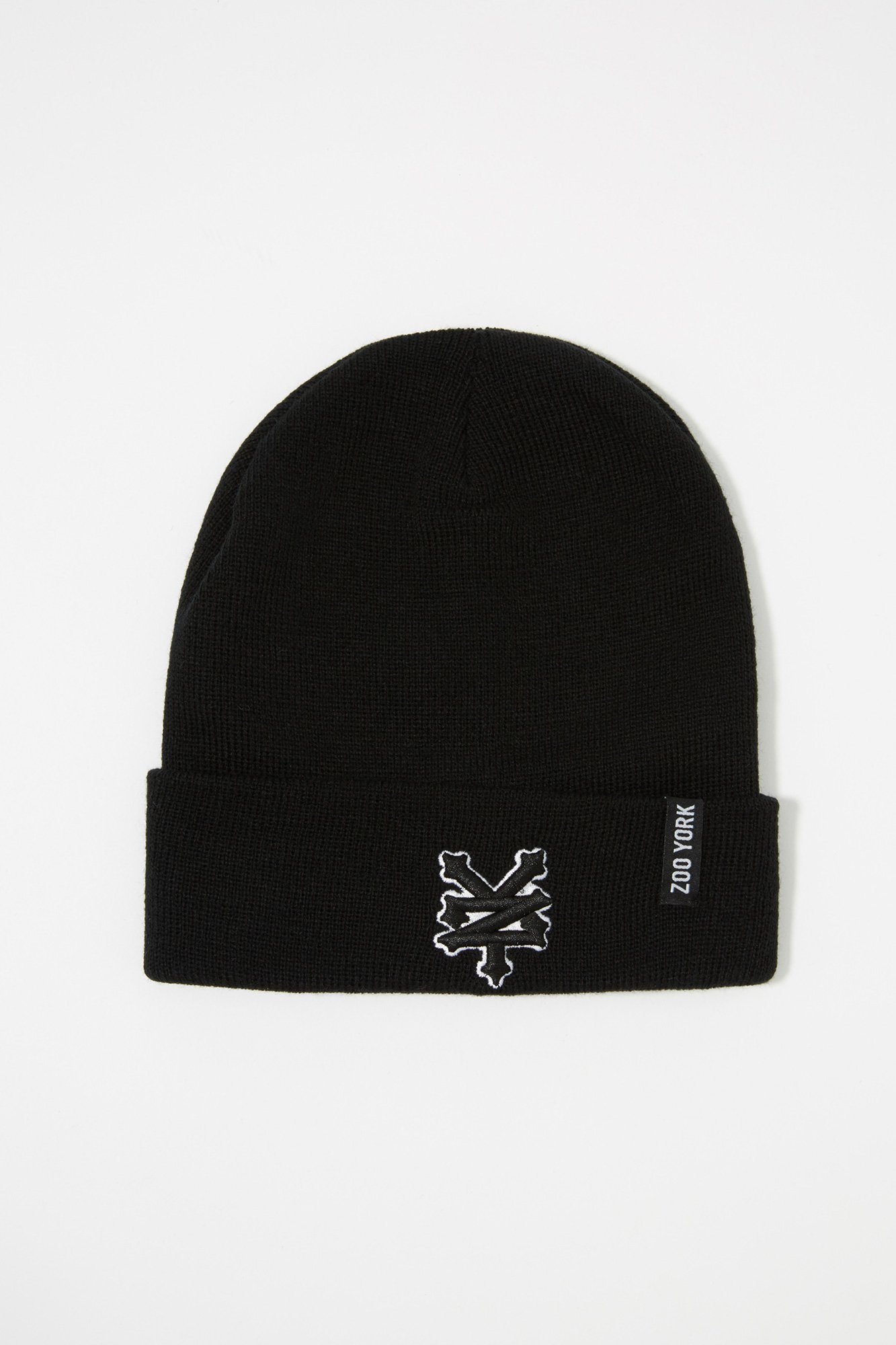 Image of Zoo York Patch Black Beanie