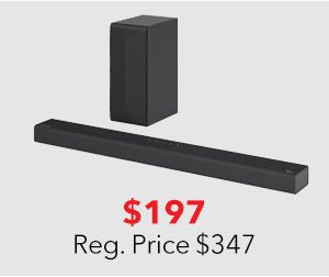 LG S65Q 3.1 Channel High Res Audio Sound Bar With DTS Virtual:X $197