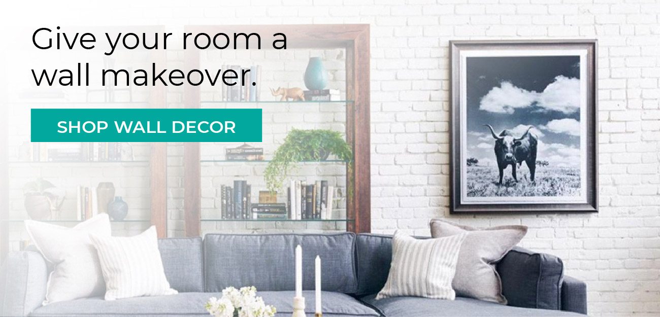 Give your room a wall makeover. | Shop All Wall Decor