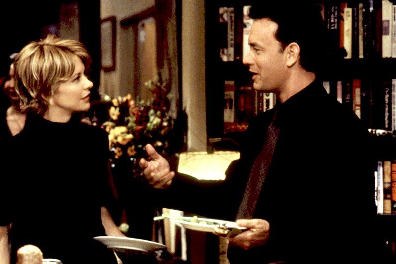 YOU'VE GOT MAIL, Meg Ryan, Tom Hanks, 1998
