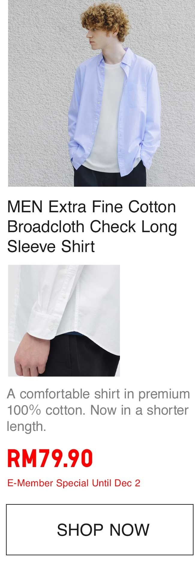 Men Extra Fine Cotton Shirt