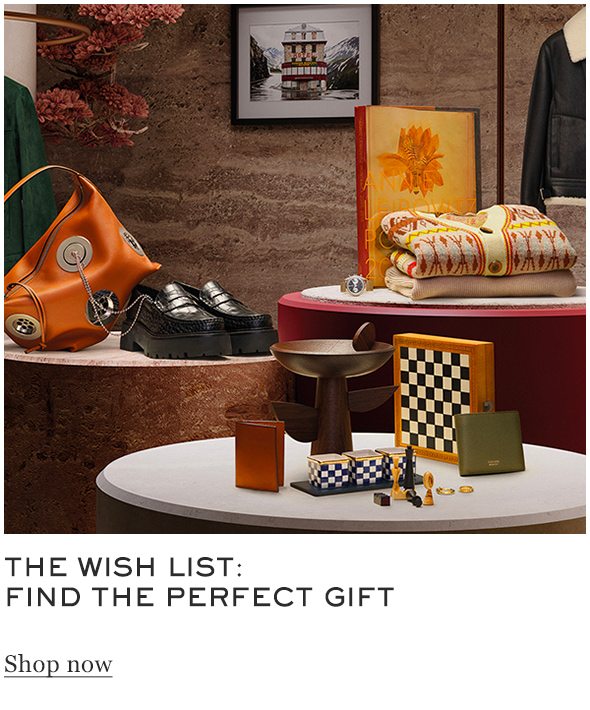 THE WISH LIST: FIND THE PERFECT GIFT Shop now