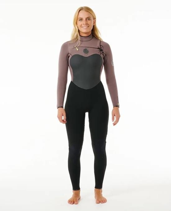 Womens Flashbomb 4/3 Chest Zip Wetsuit