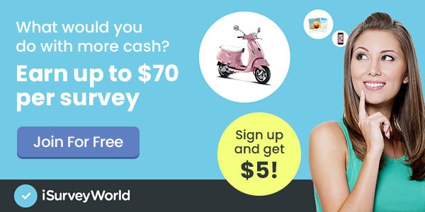 Earn Extra Cash with iSurvey