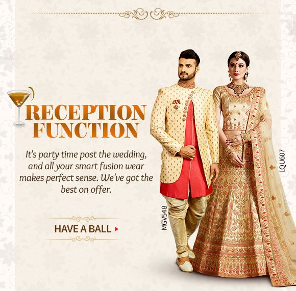 Be a part of the Reception. View Now