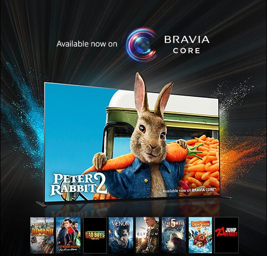 Available now on BRAVIA CORE