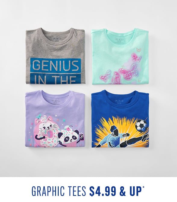 $4.99 & up Graphic Tees