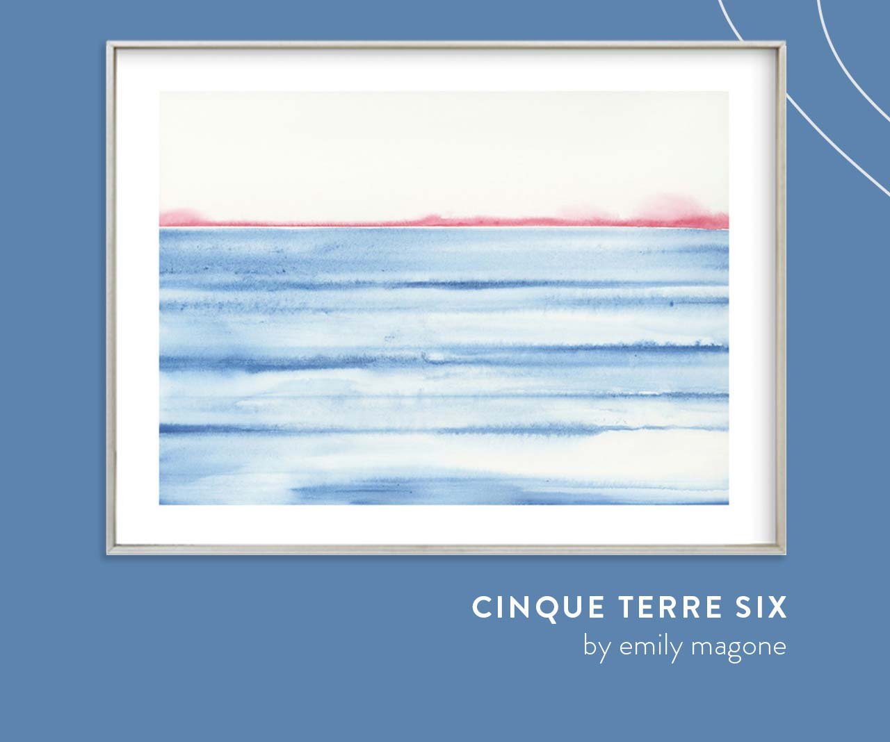 Cinque Terre Six by Emily Magone